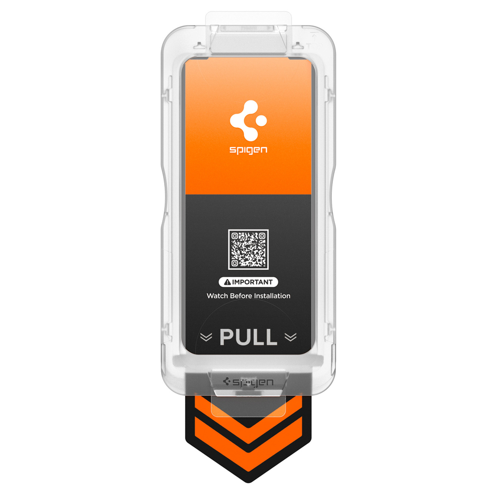 Apsauginis stiklas Spigen Glas.tR EZ Fit Pro HD Galaxy S26 su privatumo filtru, 2 vnt.
