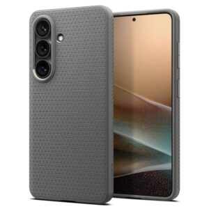Dėklas Spigen Liquid Air Galaxy S26+, marmurinis pilkas