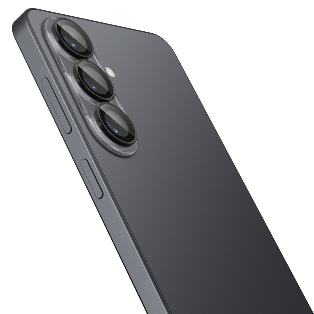 Kameros apsauginis stiklas Spigen Optik Pro HD EZ Fit Galaxy S26+, 2 vnt., juodas