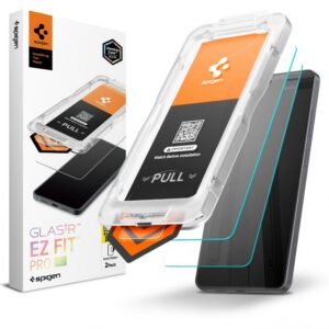 Spigen Glas.Tr Ez Fit Pro HD grūdintas stiklas 2-pack, skirtas Samsung Galaxy S26 Ultra