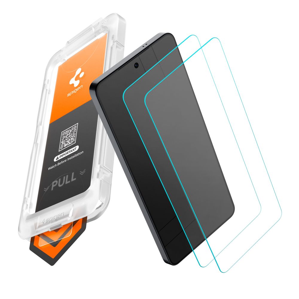 Spigen Glas.Tr Ez Fit Pro HD grūdintas stiklas 2-pack, skirtas Samsung Galaxy S26 Ultra