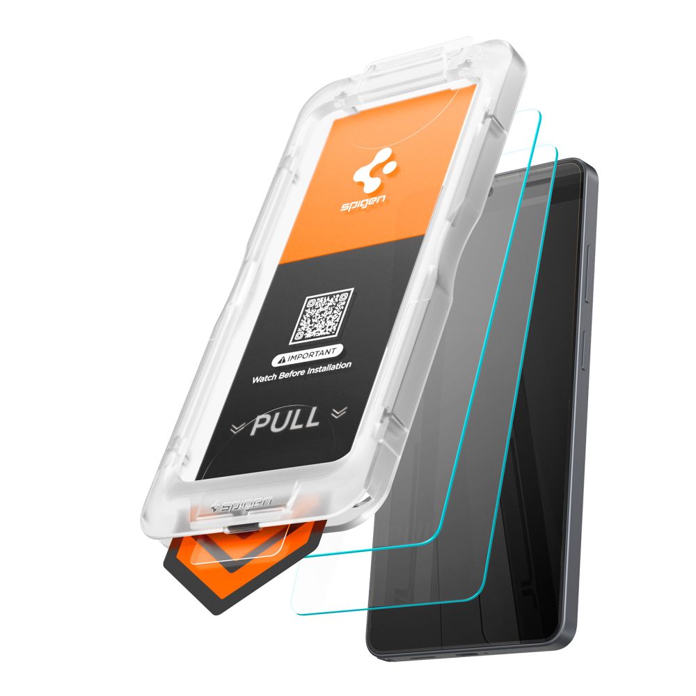 Spigen Glas.Tr Ez Fit Pro HD grūdintas stiklas 2-pack, skirtas Samsung Galaxy S26 Ultra