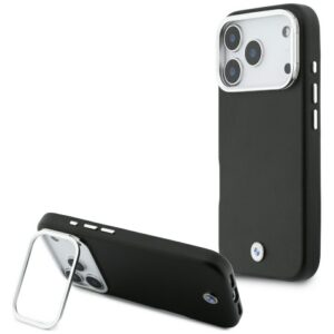 BMW M Sign Metal Logo MagSafe Dėklas, skirtas iPhone 17 Pro - Black