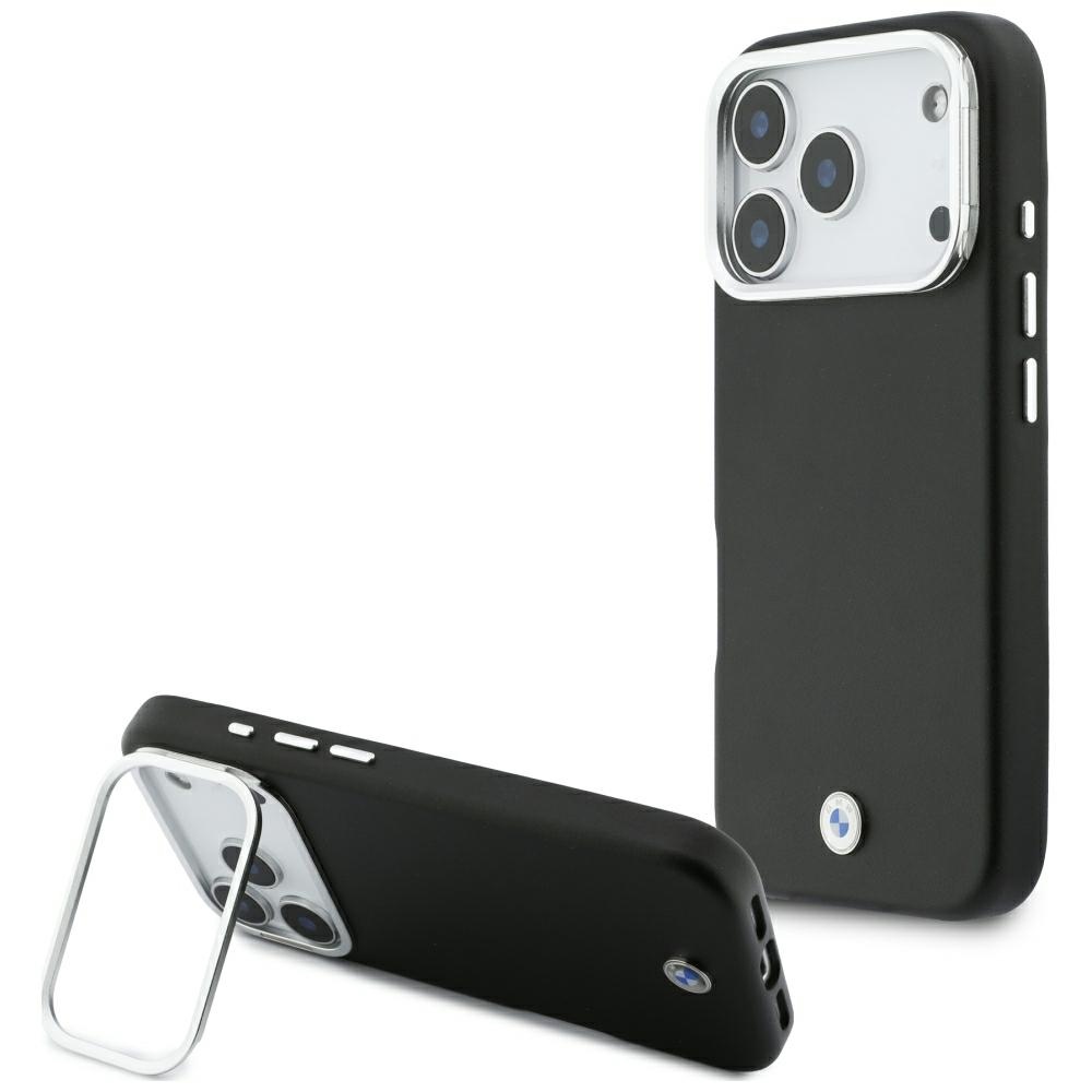 BMW M Sign Metal Logo MagSafe Dėklas, skirtas iPhone 17 Pro - Black