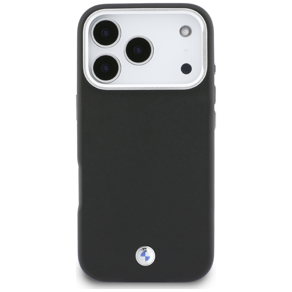 BMW M Sign Metal Logo MagSafe Dėklas, skirtas iPhone 17 Pro - Black