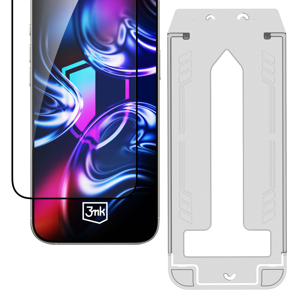 3mk HardGlass Max grūdintas stiklas, skirtas iPhone 7 / 8 / SE 2020 / 2022