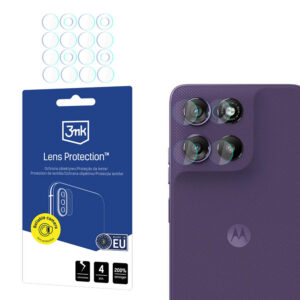 3mk Objektyvo apsauginis hibridinis stiklas, skirtas fotoaparato objektyvui, skirtas Motorola Moto G67/ Motorola Moto G77