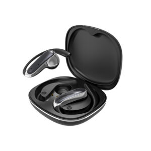 Dudao U17Z Bluetooth 5.3 OWS ausinės su ausų kabliukais – juodos