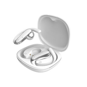 Dudao U17Z Bluetooth 5.3 OWS ausinės su ausų kabliukais – baltos spalvos
