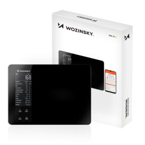 Wozinsky WIK-16 Išmani virtuvės svarstyklės su skaitmeninio ekranu, Bluetooth programa – Juodos