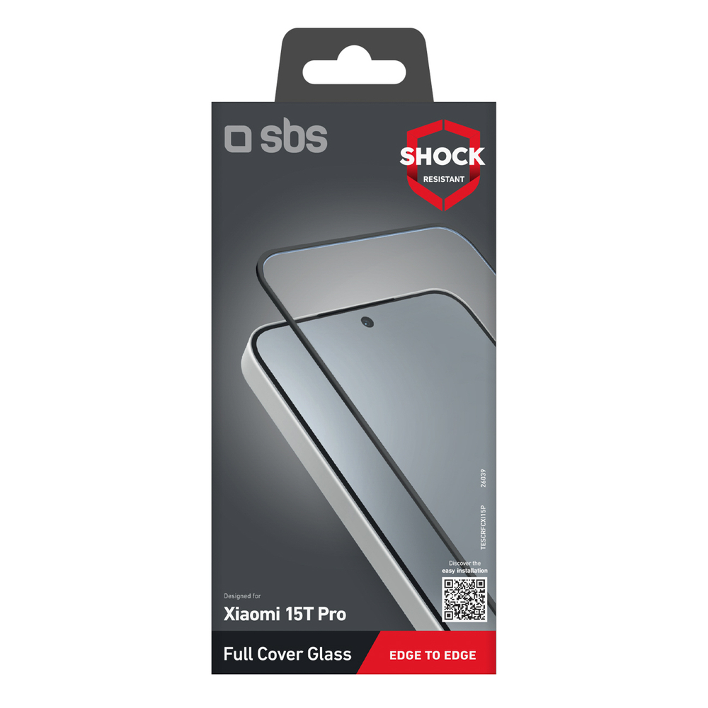 SBS Viso dangčio grūdintas stiklas, skirtas Xiaomi 15T Pro