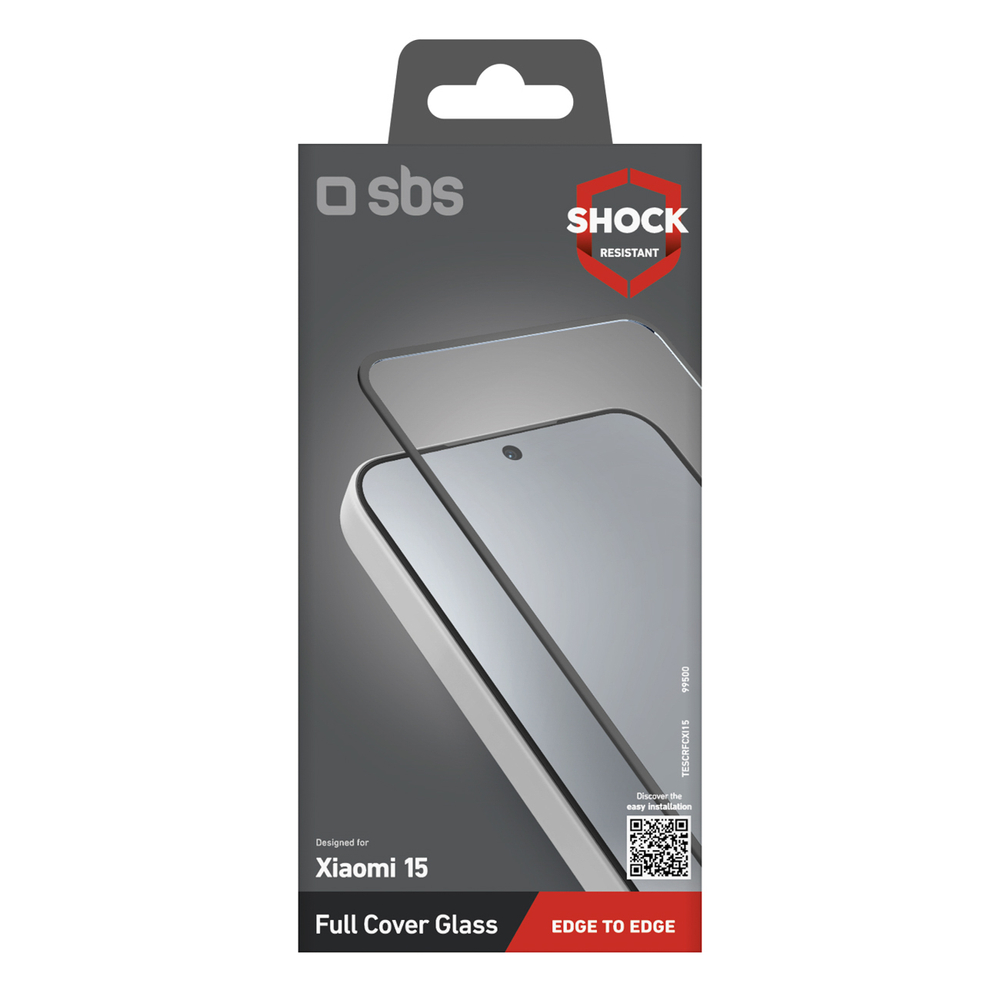 SBS Viso dangčio grūdintas stiklas, skirtas Xiaomi 15