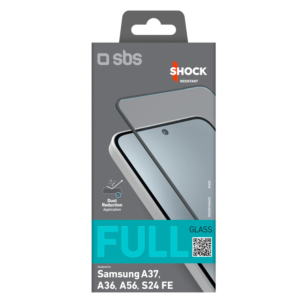 SBS Viso dangčio grūdintas stiklas, skirtas Samsung Galaxy A37