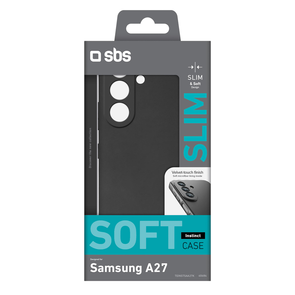 SBS Instinct dėklas Samsung Galaxy A27 - Juodas