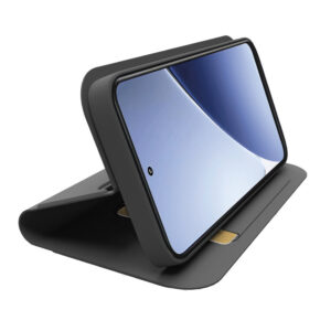 SBS Piniginės sklandus dėklas, skirtas Xiaomi 15 Pro su apverčiu – juodas
