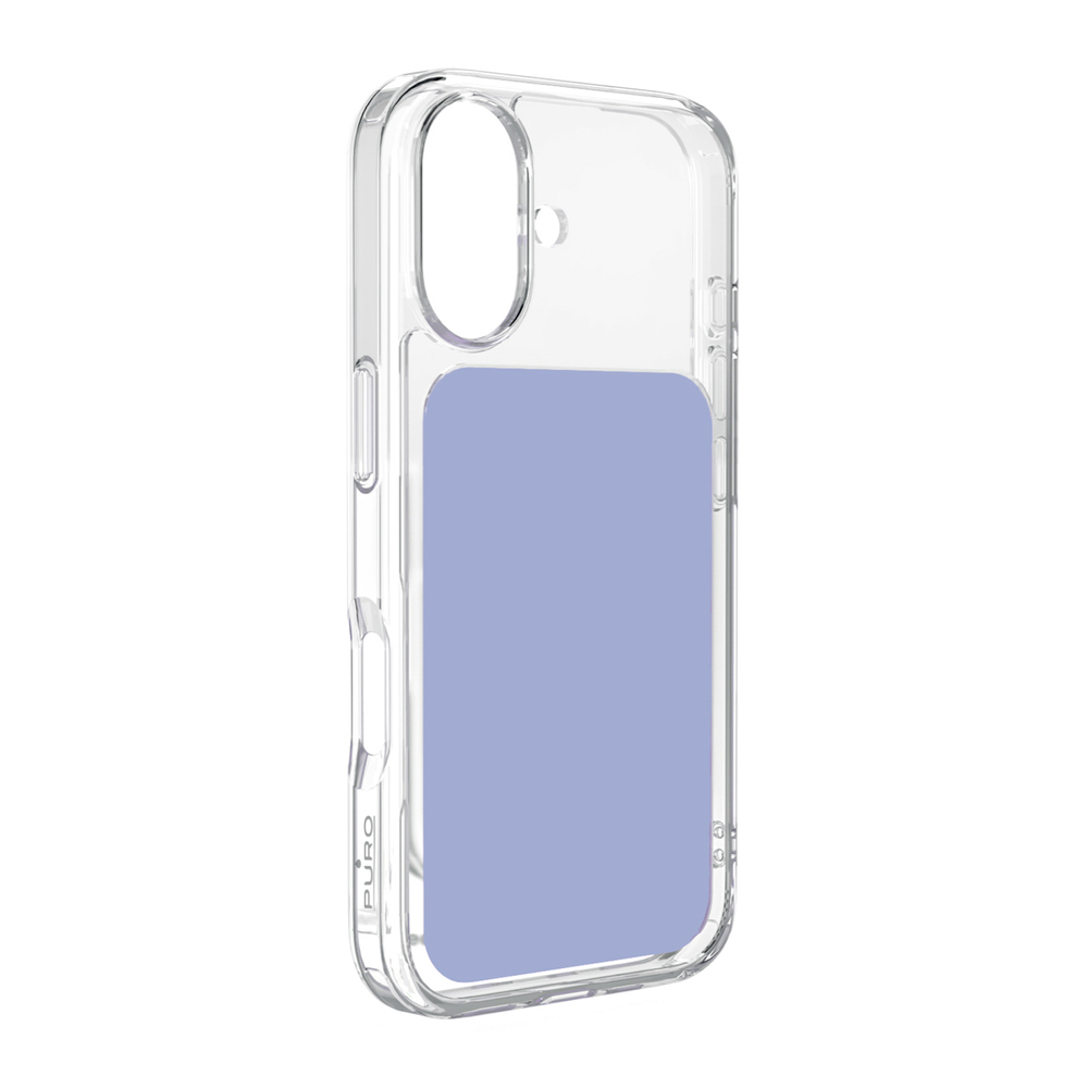 Puro Plate Mag dėklas, skirtas iPhone 17, suderinamas su MagSafe - violetinis