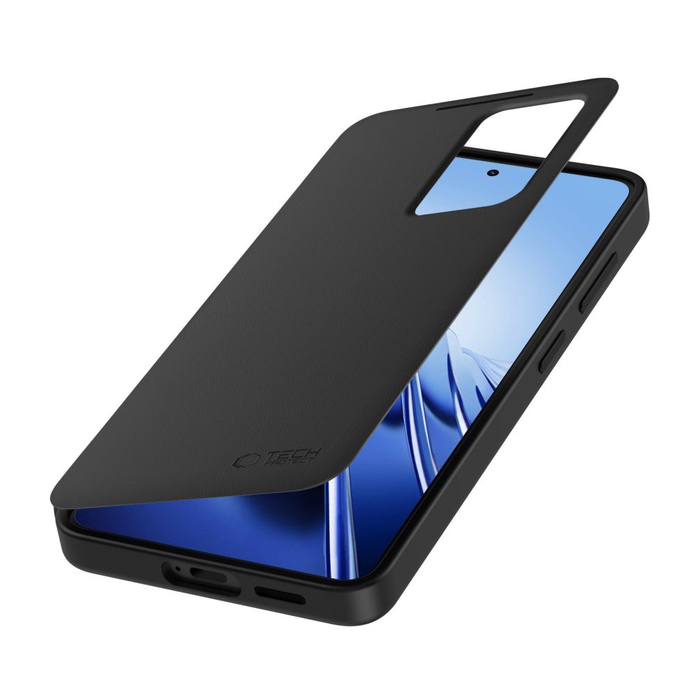 Dėklas Tech-Protect Smart Wallet Samsung Galaxy S26, matinis juodas