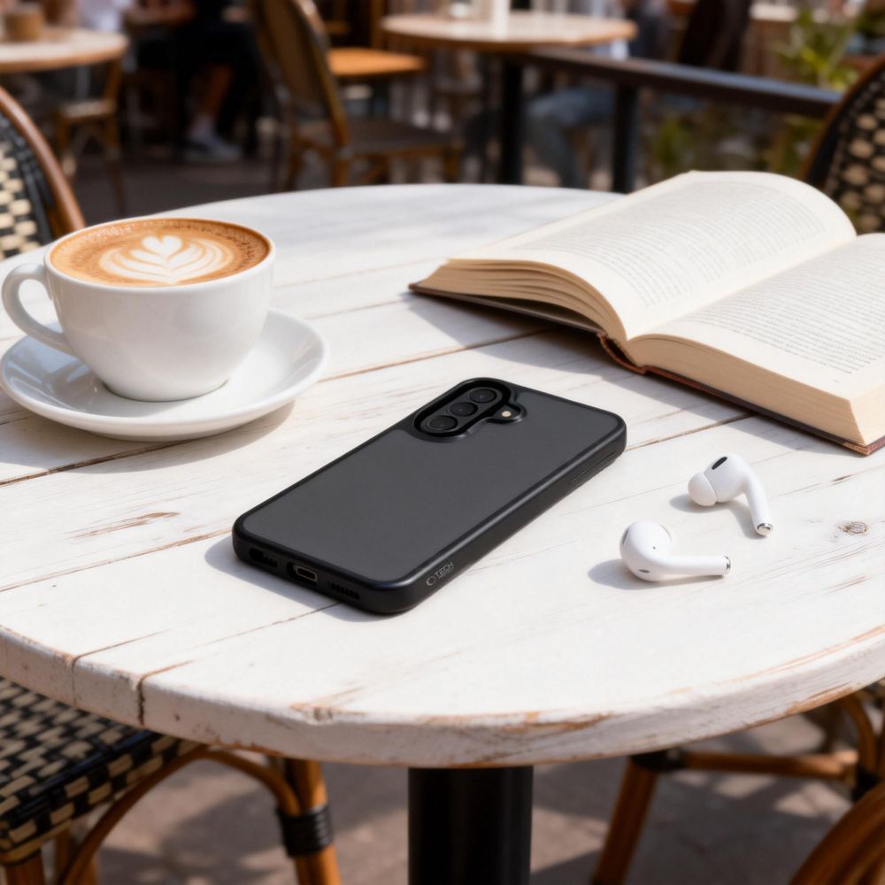 Dėklas Tech-Protect Magmat Samsung Galaxy A36 / A56 / A37 5G, matinis juodas