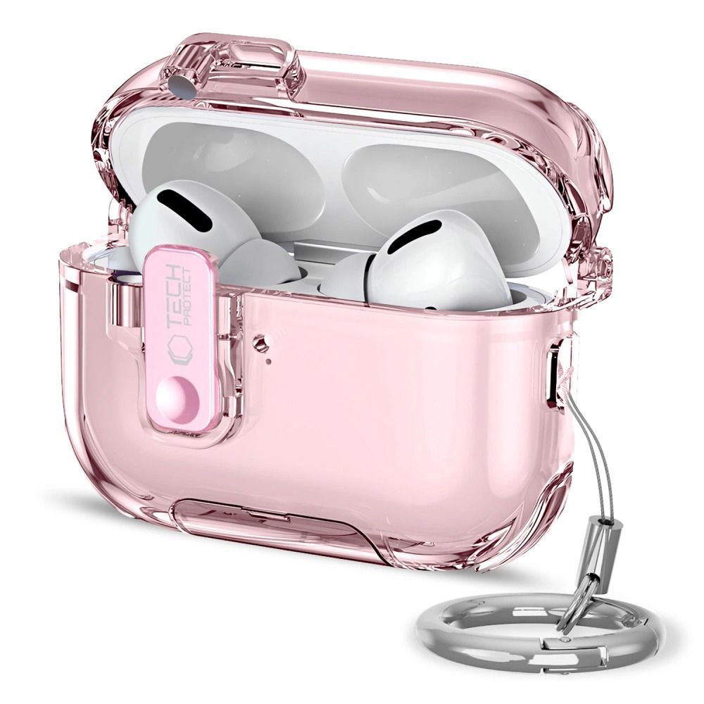 Dėklas Tech-Protect Bounce Pro Apple AirPods Pro 3, rožinis