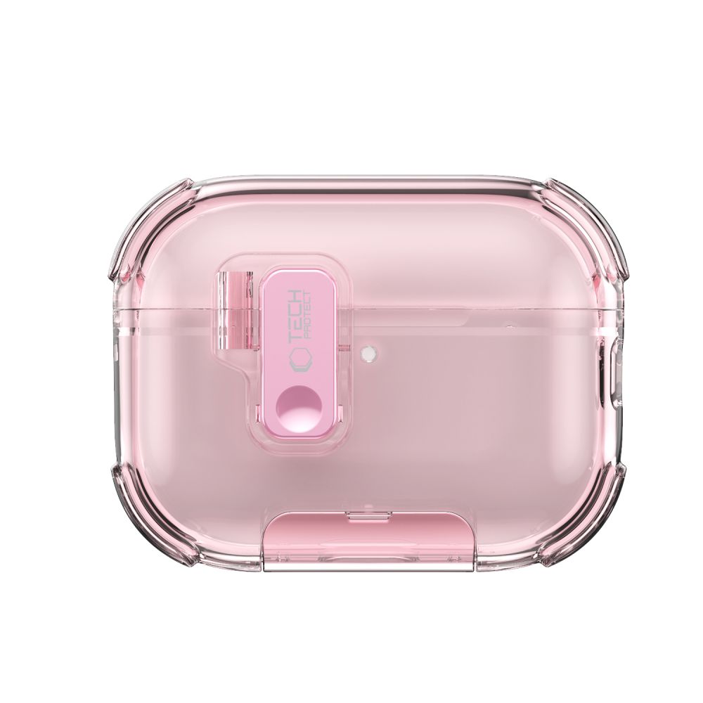 Dėklas Tech-Protect Bounce Pro Apple AirPods Pro 3, rožinis