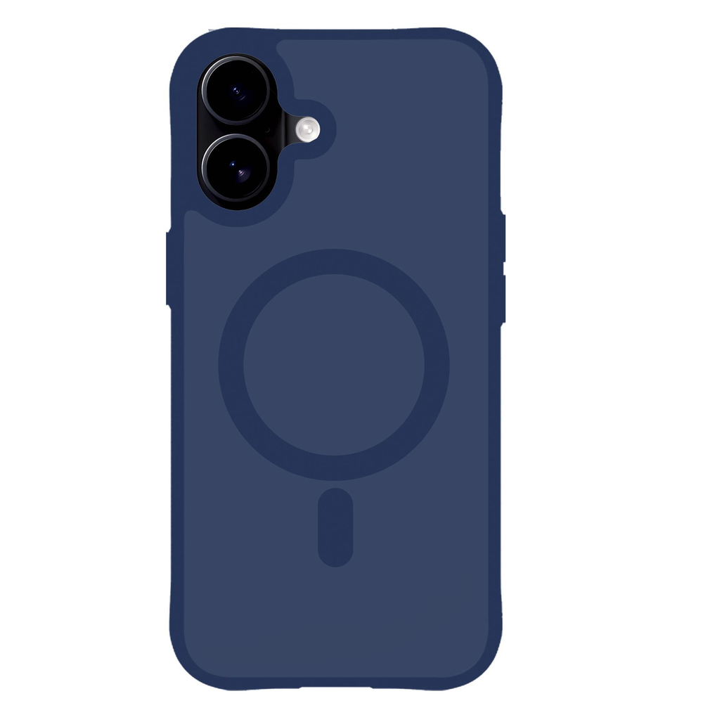 3mk Smoke MagCase, skirtas iPhone 17 – mėlynai permatomas