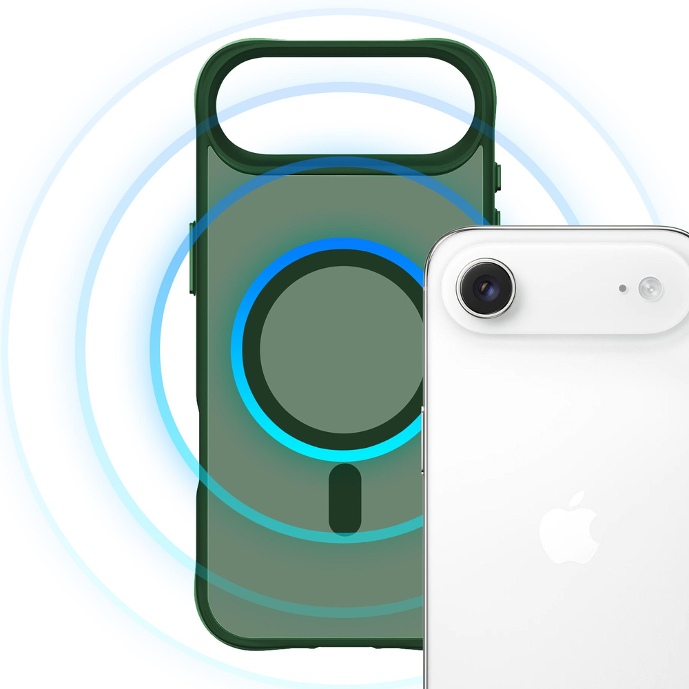 3mk Smoke MagCase iPhone Air – Žalia