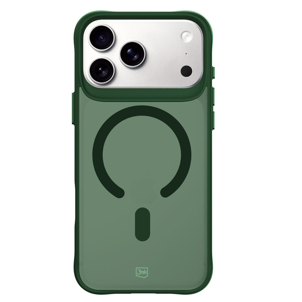 3mk Smoke MagCase, skirtas iPhone 17 Pro – žaliai permatomas