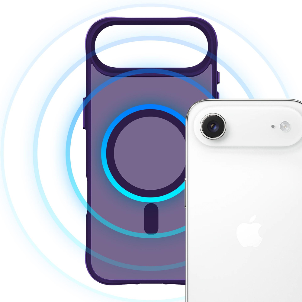 3mk Smoke MagCase skirtas iPhone Air - violetinis