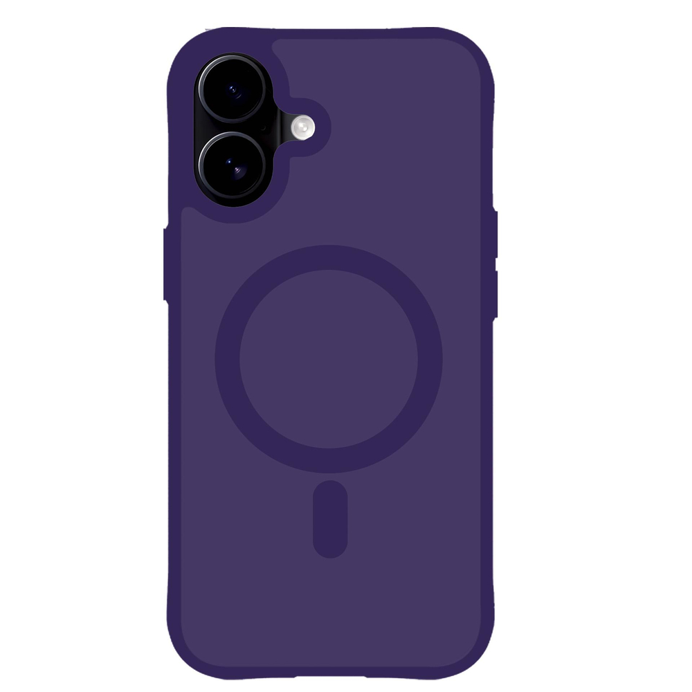 3mk Smoke MagCase dėklas, skirtas iPhone 17 - purpurinis permatomas