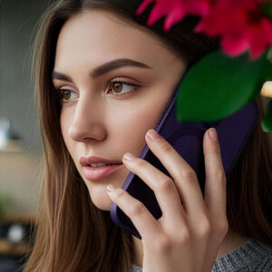 3mk Smoke MagCase skirtai Samsung Galaxy S24 - violetinis