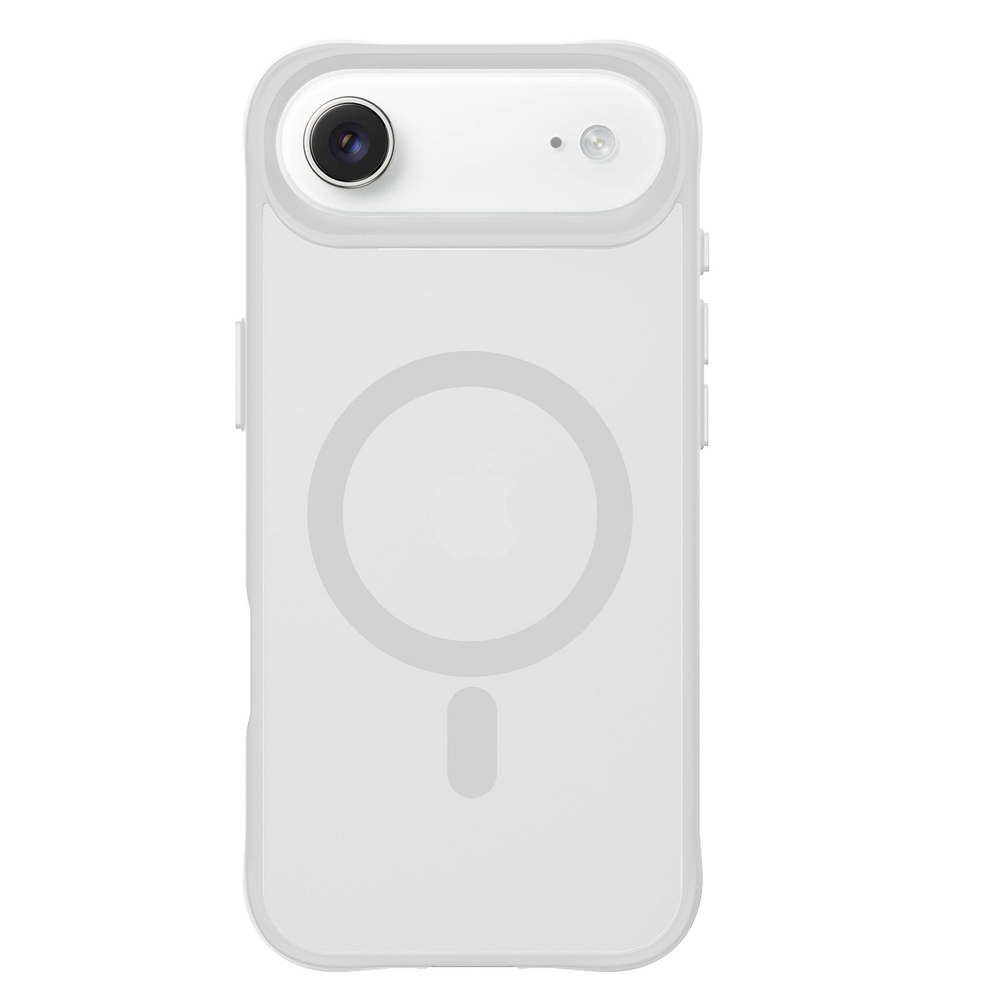 3mk Smoke MagCase, skirtas iPhone Air – baltas permatomas