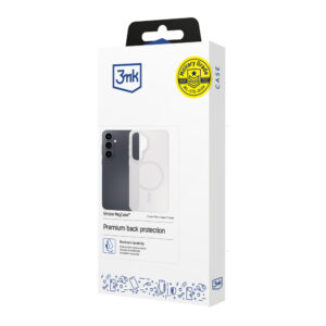3mk Smoke MagCase, skirtas iPhone 17 - baltai permatomas