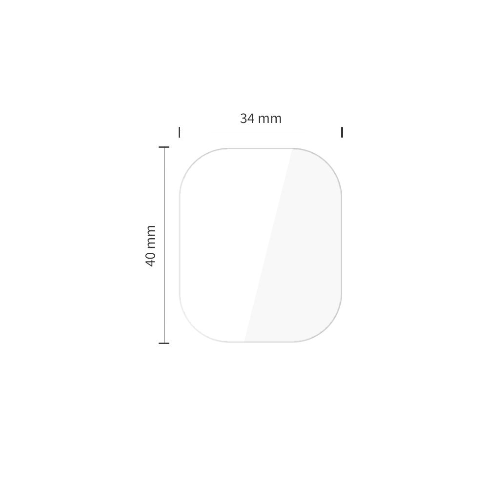 Apsauginė plėvelė Tech-Protect Supreme Set+ 2 vnt. Apple Watch 4 / 5 / 6 / SE 1 / 2 / 3 (44 mm), skaidri