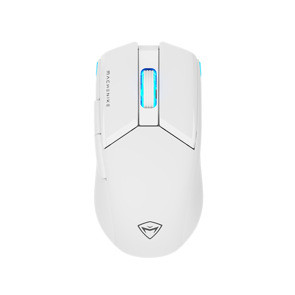 Machenike M7 Pro belaidė žaidimų pelė - Balta