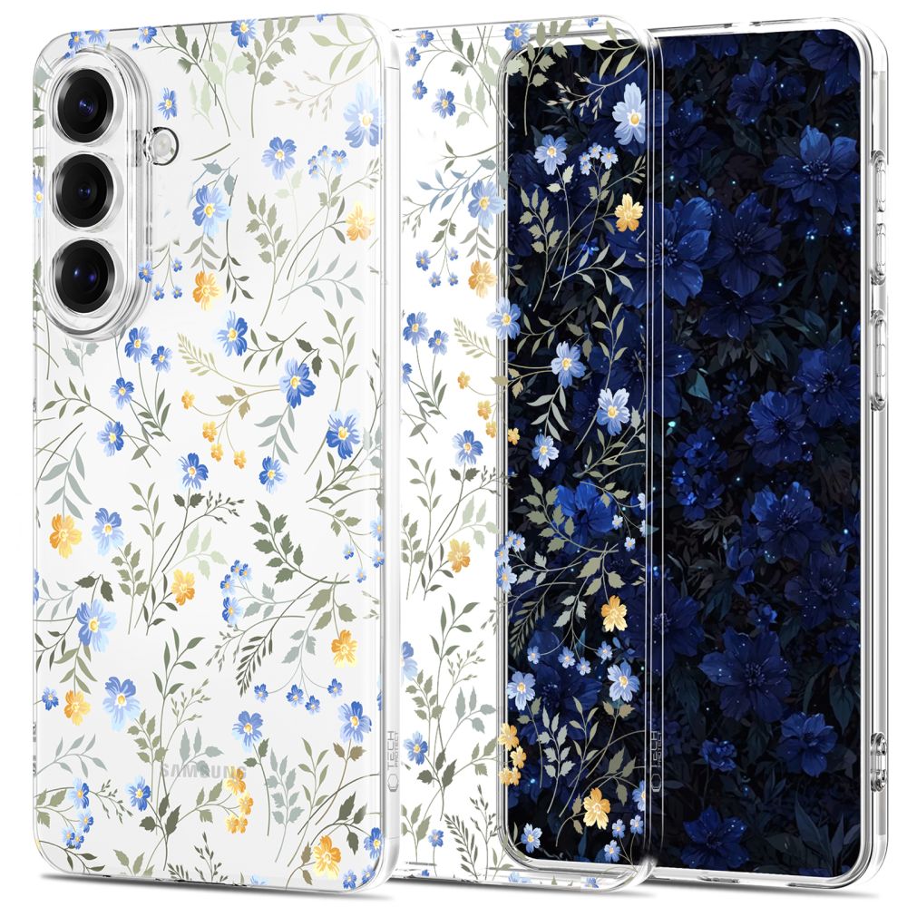 Dėklas Tech-Protect FlexAir Samsung Galaxy S26, gėlėtas