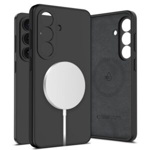Dėklas Tech-Protect Silicone MagSafe Samsung Galaxy S26, juodas