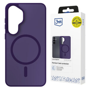 Dėklas 3mk Smoke MagDėklas, skirtas Samsung Galaxy S26 - violetinė