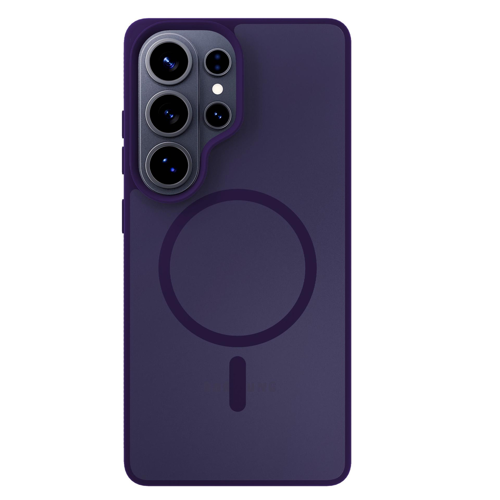 3mk Smoke MagCase dėklas, skirtas Samsung Galaxy S26 Ultra - violetinis