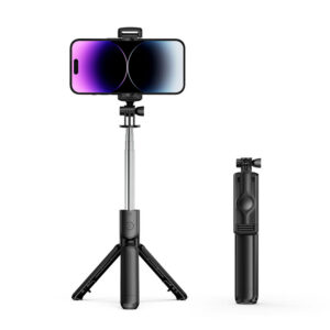 Selfie pagaliukas Orico SPV68 mini trikojis Bluetooth 360 laipsnių sukimas 68 cm - juodas