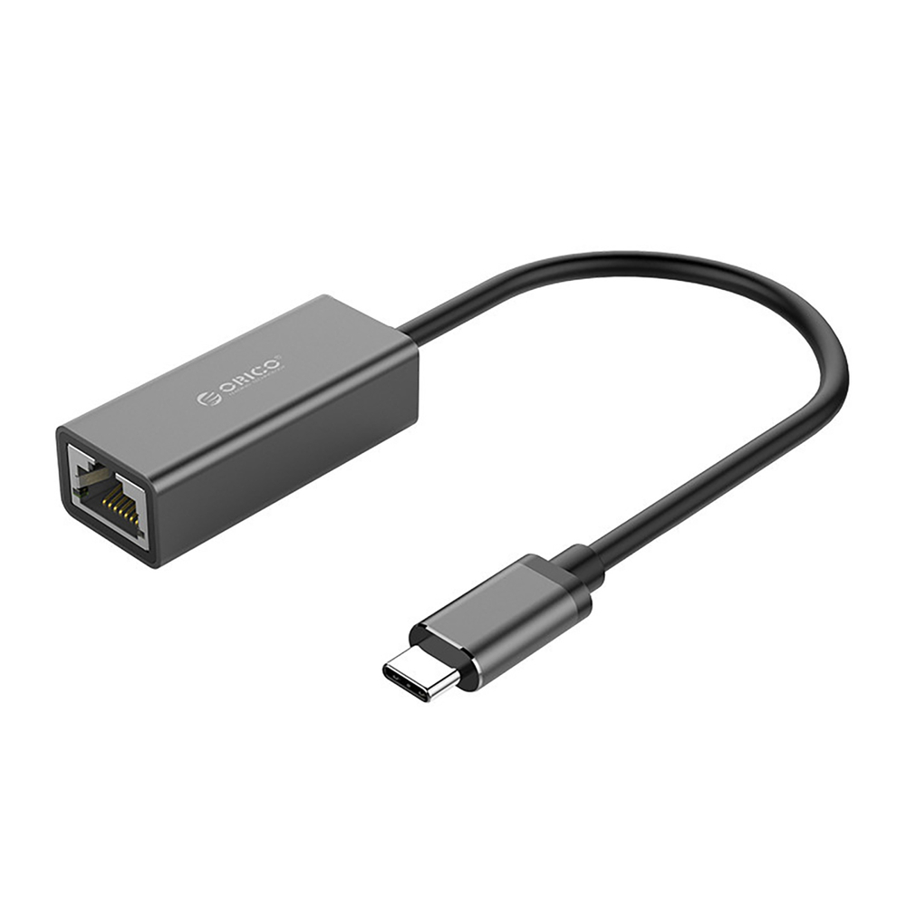 Orico XC-R45-V1 USB-C į RJ45 Gigabit Ethernet 1 Gbps tinklo adapteris - Juodas