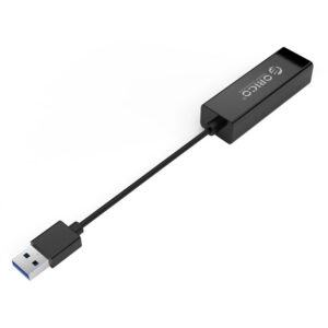 Orico UTJ-U3 1 Gigabit USB-A 3.0 išorinė tinklo kortelė - Juodas