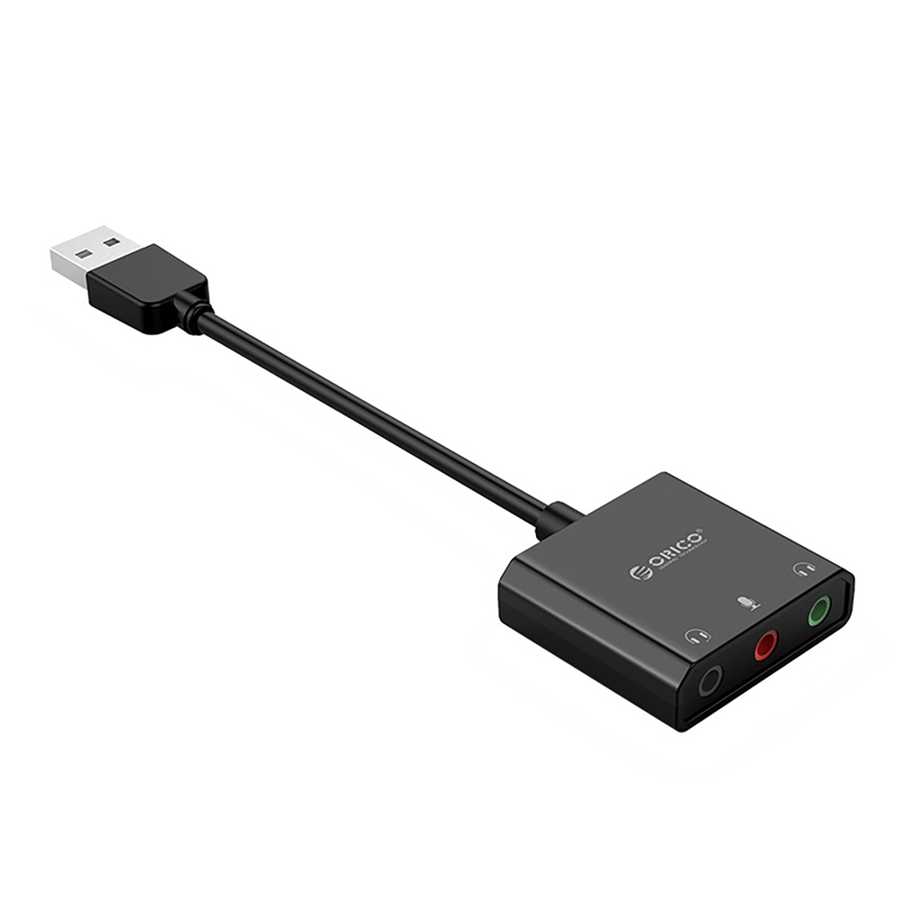 Orico SKT3 USB-A išorinė garso kortelė - Juoda