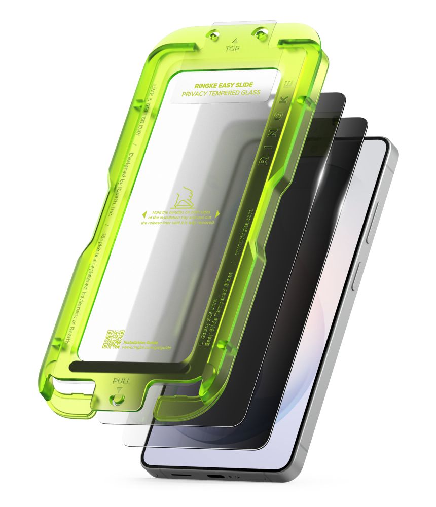 Apsauginis stiklas Ringke Easy Slide Privacy Galaxy S26 Ultra, 2 vnt.