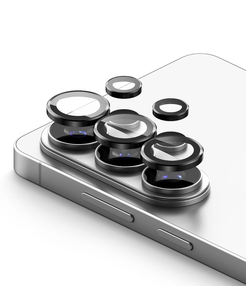 Kameros apsauginis stiklas Ringke Camera Frame Protector Galaxy S26 Ultra, juodas, 2 vnt.