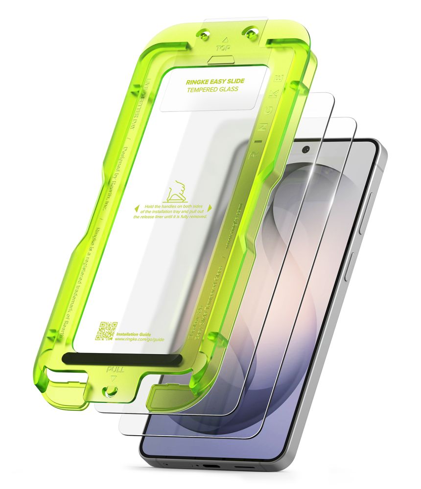Apsauginis stiklas Ringke Easy Slide Galaxy S26, 2 vnt., skaidrus