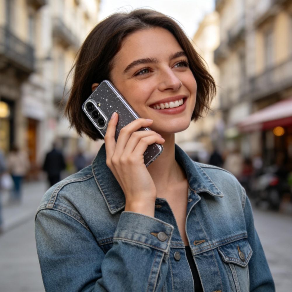 Dėklas Tech-Protect FlexAir Samsung Galaxy A57 5G, blizgus