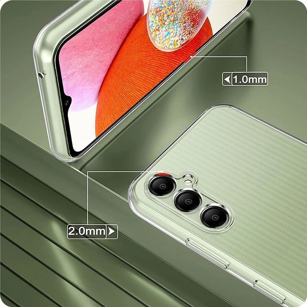 Dėklas Tech-Protect FlexAir Galaxy A37 5G, skaidrus
