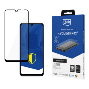 Reinforced Full Coverage Tempered Glass 3mk HardGlass Max Black ZXQTOKEN8KQXZ ZQQZ0 14C / Poco C75 / Redmi A4 5G