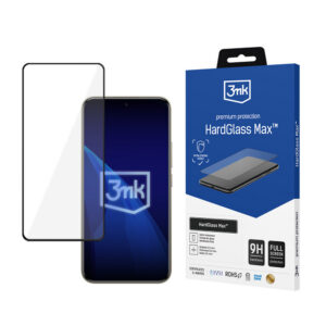 Sustiprintas visas ekranas grūdinto stiklo 3mk HardGlass Max juodas Xiaomi Redmi Note 15 Pro+ 5G
