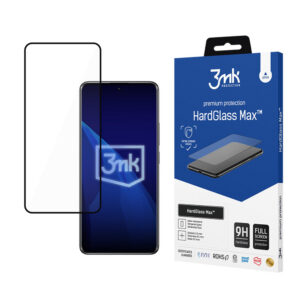 Reinforced Full Coverage Tempered Glass 3mk HardGlass Max Black ZXQTOKEN8KQXZ ZQQZ0 Note 14 Pro 4G / 5G / Pro+